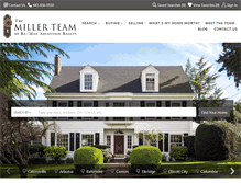 Tablet Screenshot of millerteam.com